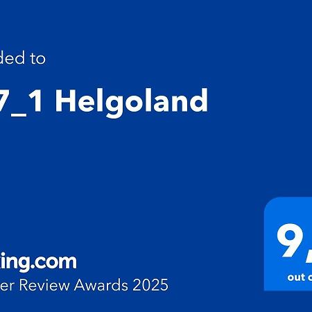 107_1 Helgoland Apartment วิลเฮล์มฮาเฟน ภายนอก รูปภาพ